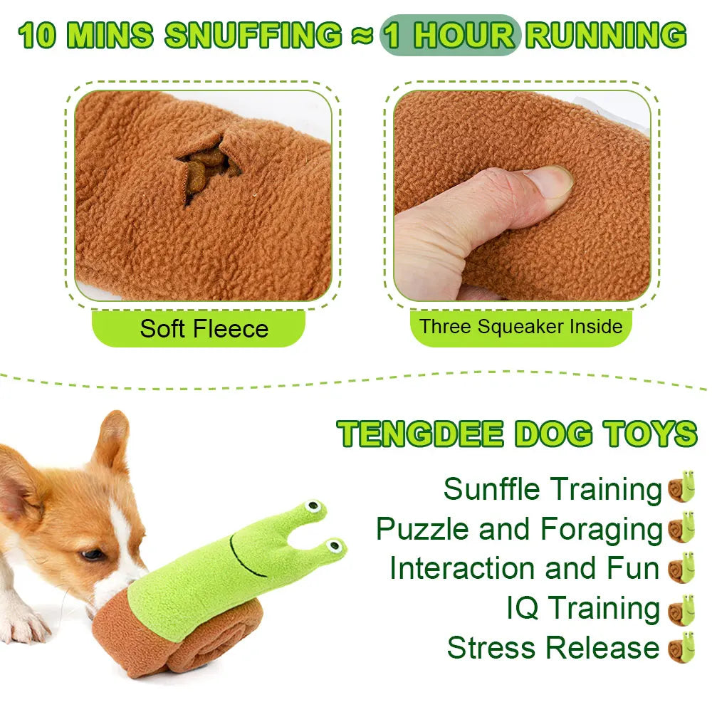 Snuffle Toy Snail