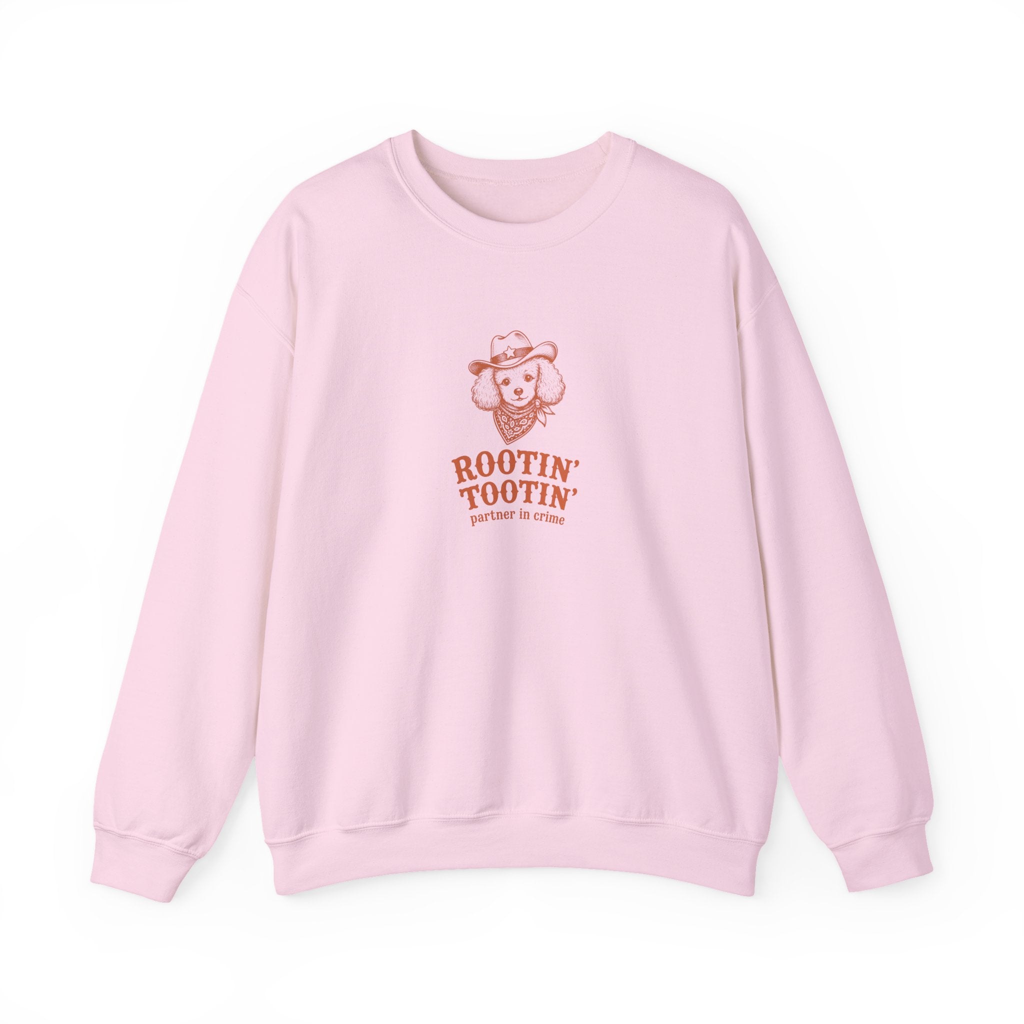 Crewneck Sweatshirt — "Rootin' Tootin'" Western Wag Club Dog Pullover
