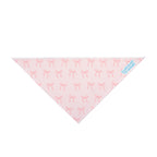 Pink Bow Pet Bandana - Cute Dog & Cat Scarf for Puppies, Grooming, Photo Props