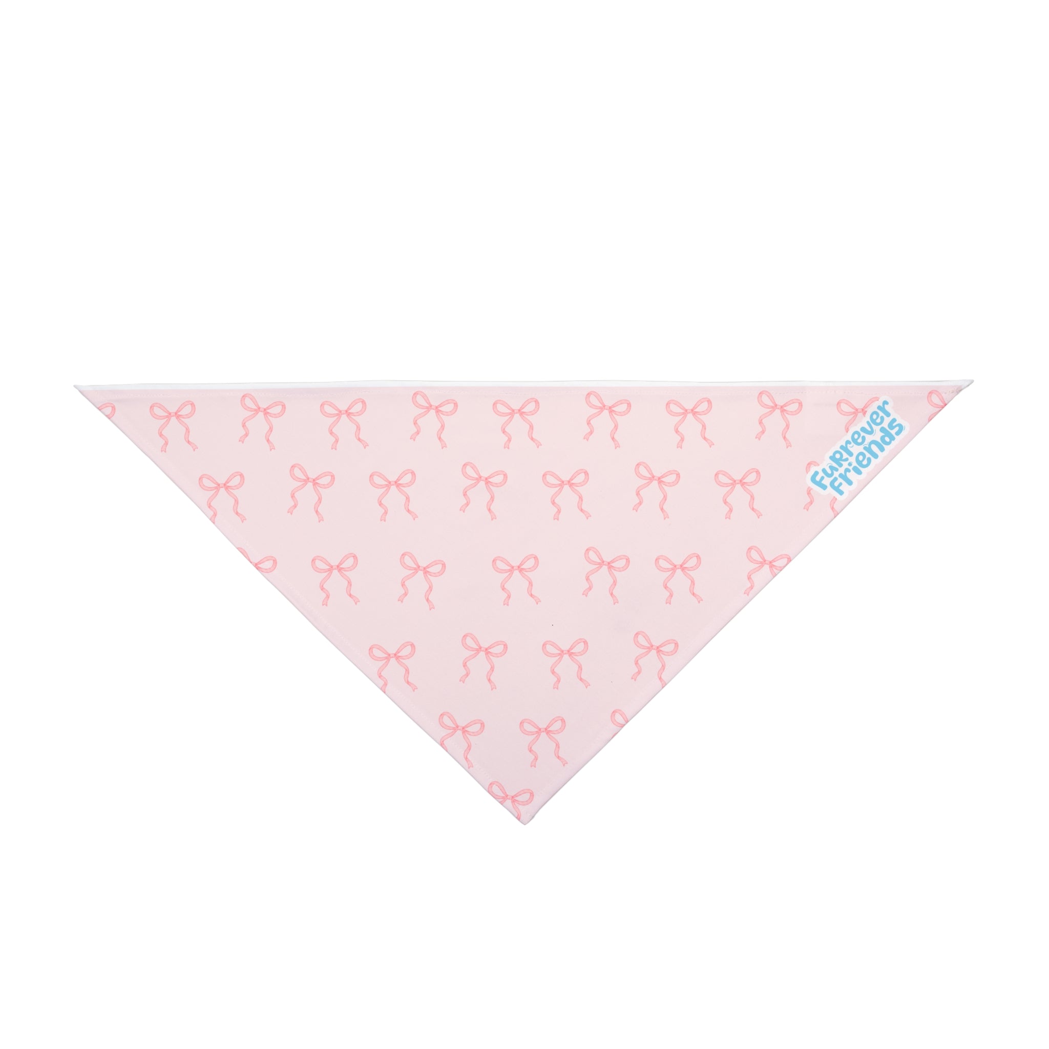 Pink Bow Pet Bandana - Cute Dog & Cat Scarf for Puppies, Grooming, Photo Props
