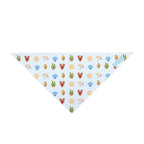 Beach Seashells Pet Bandana – Cute Summer Ocean Print for Dogs & Cats
