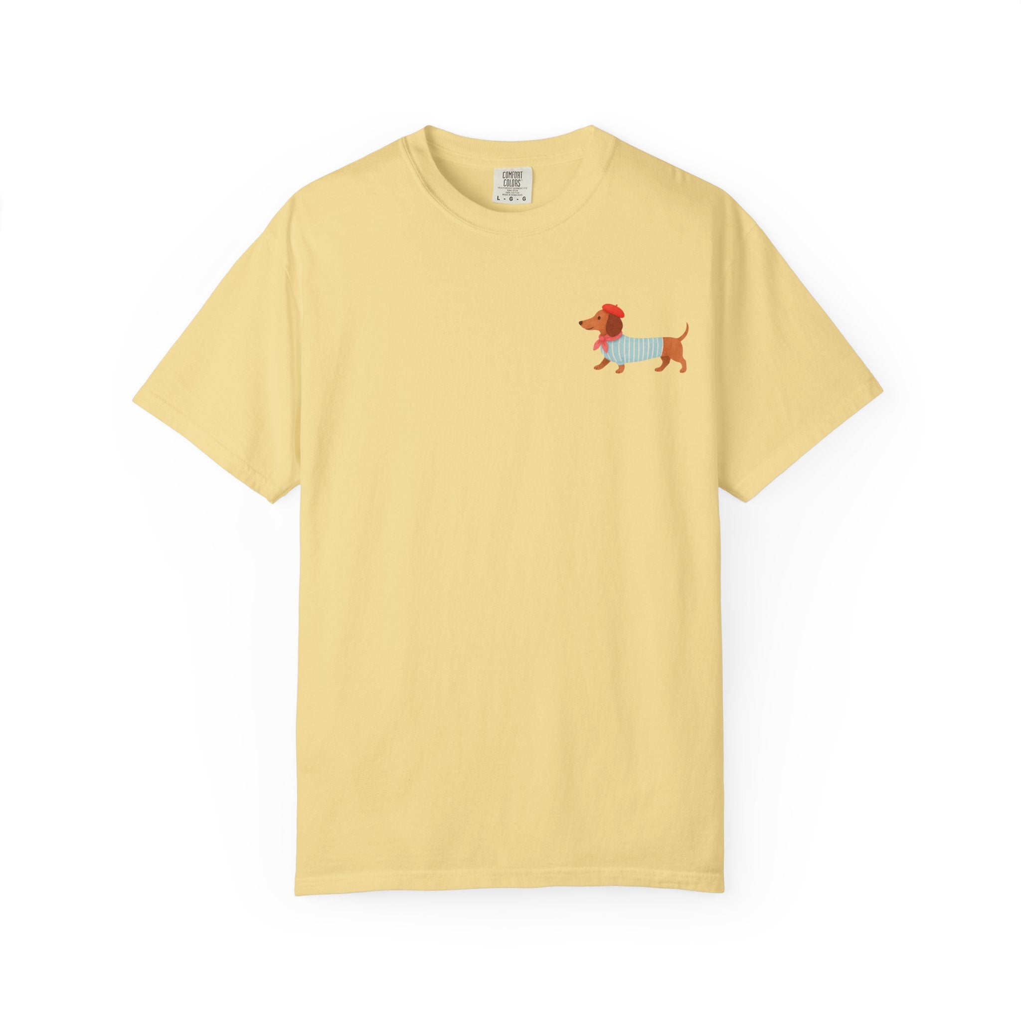 Bon Puppetit Parisian Pup  Tee