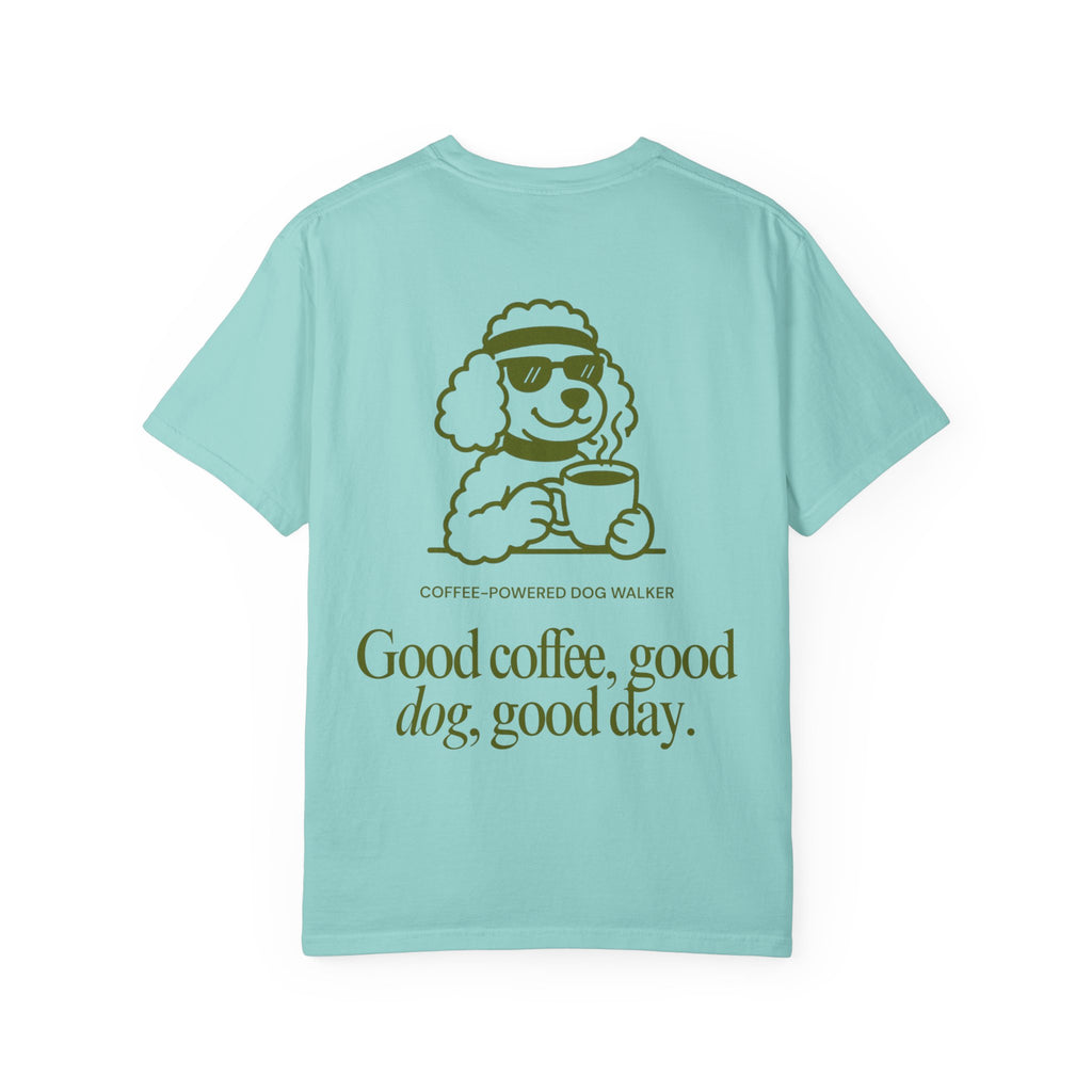 Coffee-Powered Dog Walker Tee