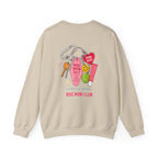 Dog Mom Club Crewneck Sweatshirt — 'Dog Mom 24/7' Keychain Graphic