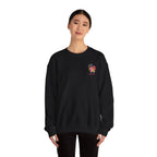Dog Mom Club Crewneck Sweatshirt — 'Dog Mom 24/7' Keychain Graphic