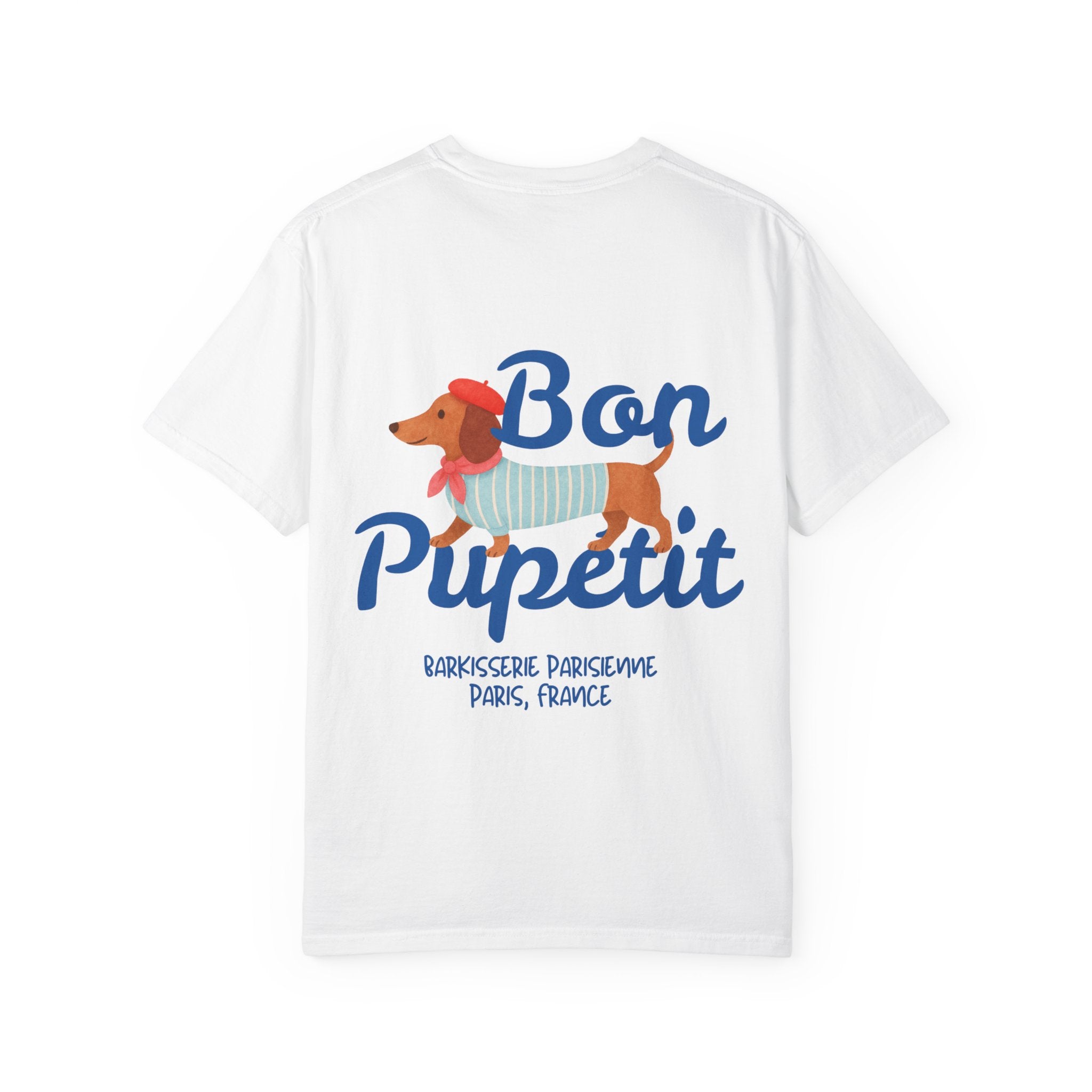 Bon Puppetit Parisian Pup  Tee
