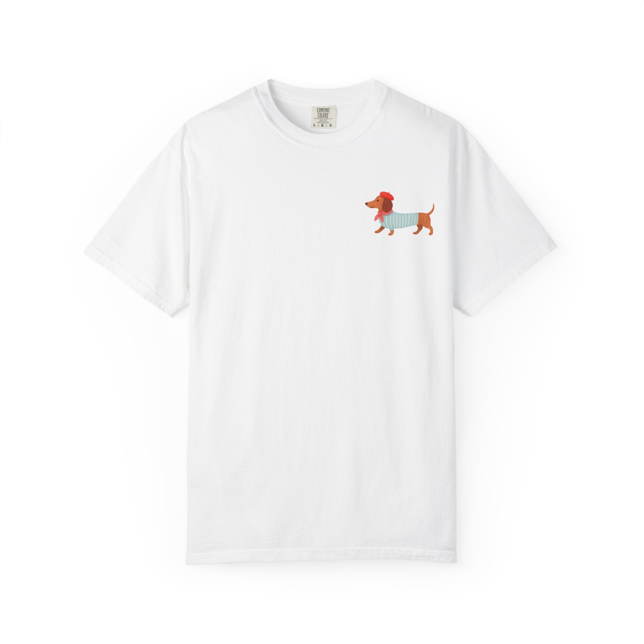 Bon Puppetit Parisian Pup  Tee