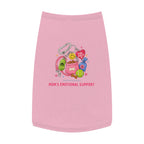Pet Tank Top — "Mom's Emotional Support" Cute Toy Keychain Graphic