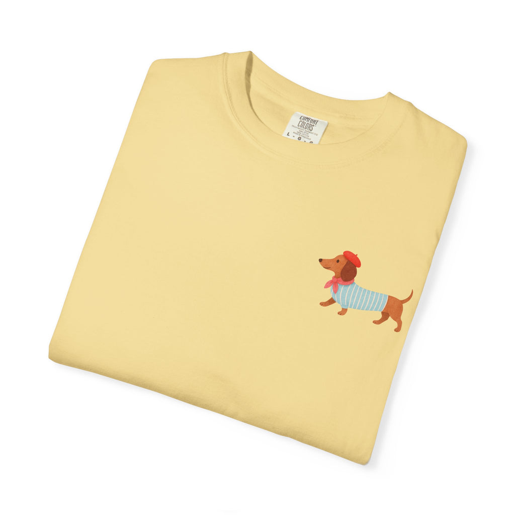 Bon Puppetit Parisian Pup  Tee