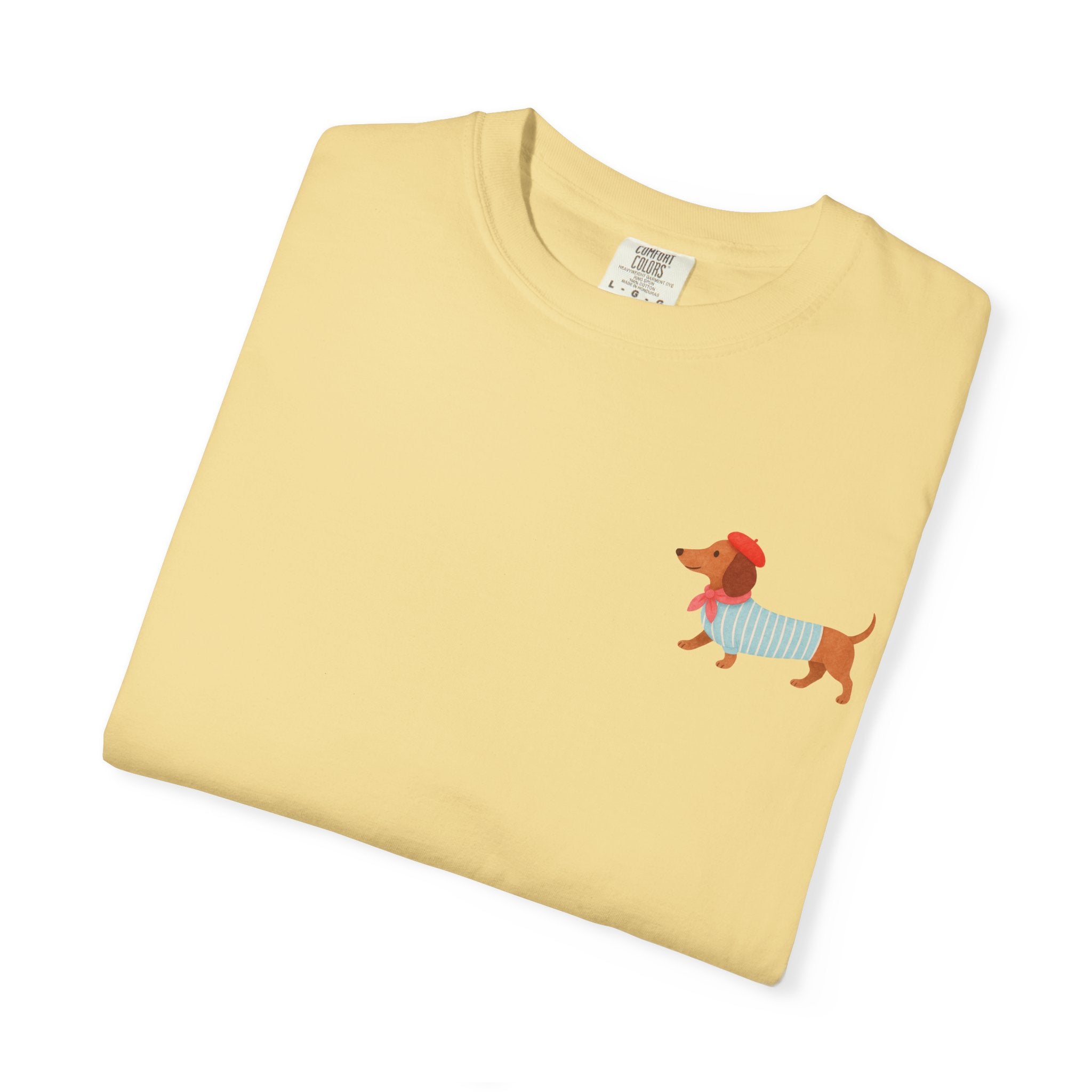 Bon Puppetit Parisian Pup  Tee