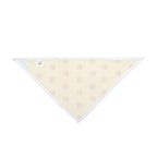 Honeycomb Treat Pet Bandana — Yellow Pancake Pattern