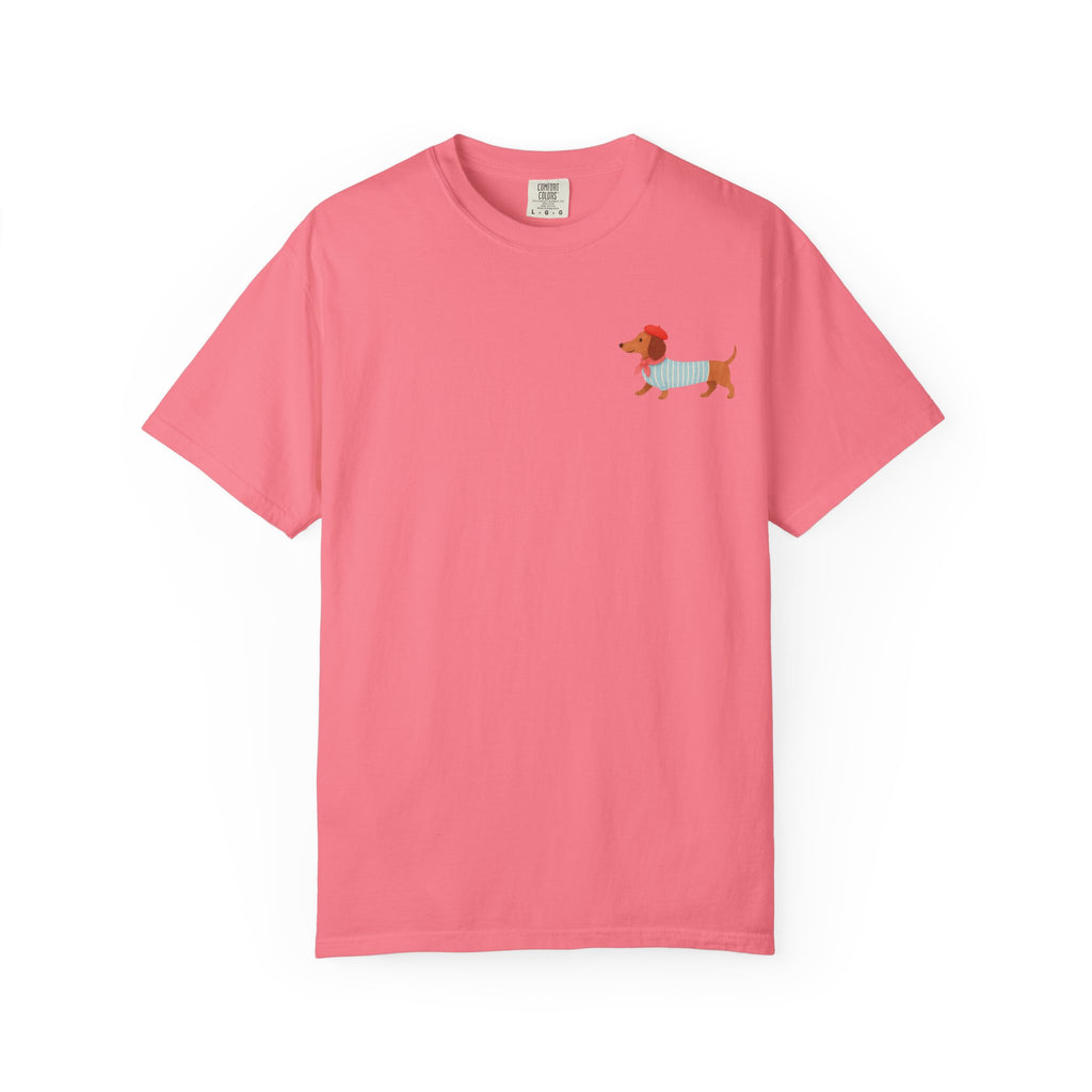 Bon Puppetit Parisian Pup  Tee