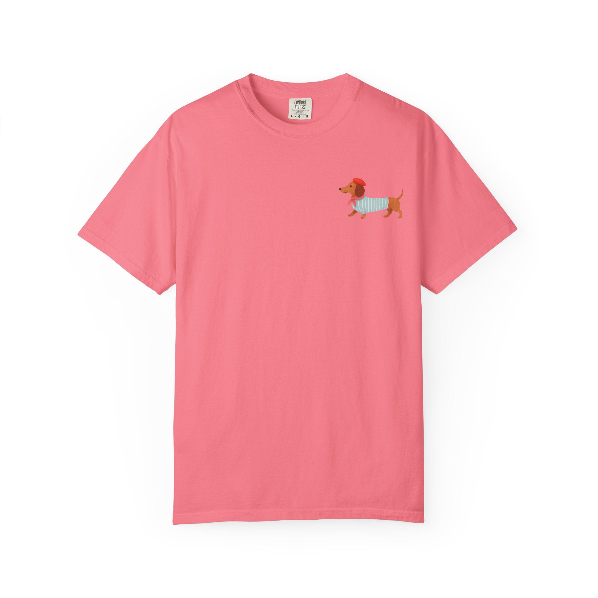 Bon Puppetit Parisian Pup  Tee