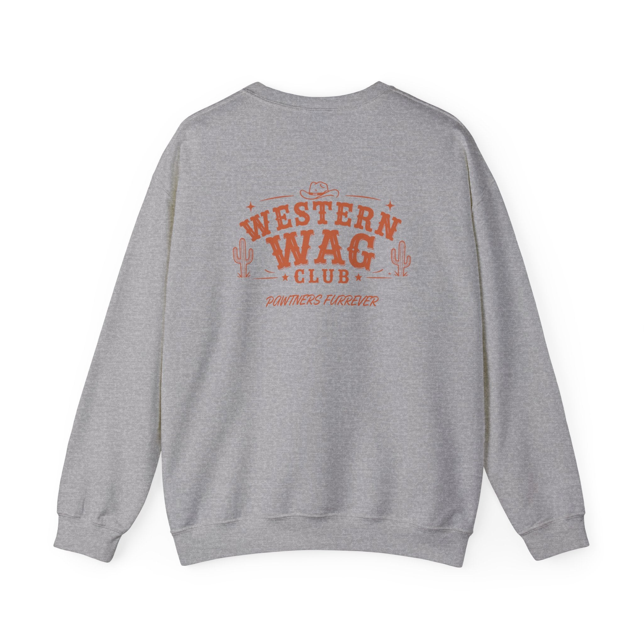 Crewneck Sweatshirt — "Rootin' Tootin'" Western Wag Club Dog Pullover