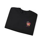 Dog Mom Club Crewneck Sweatshirt — 'Dog Mom 24/7' Keychain Graphic