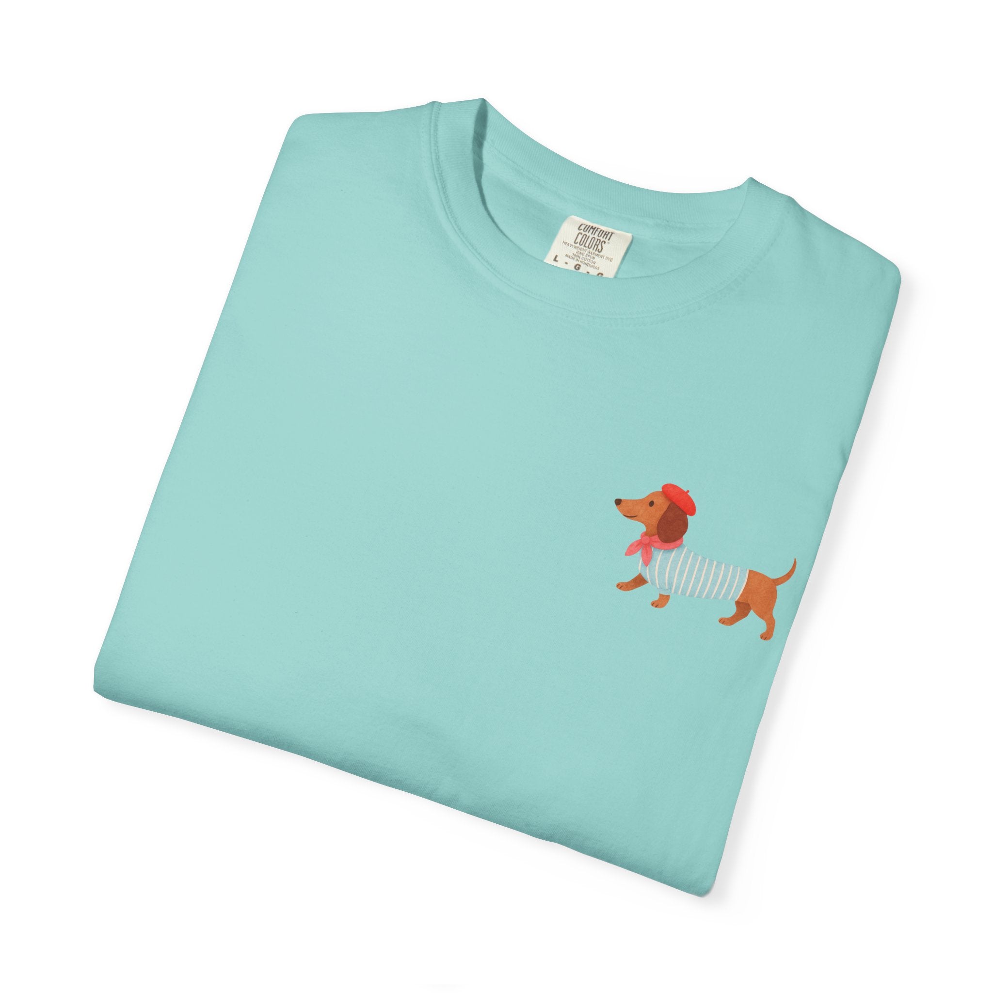 Bon Puppetit Parisian Pup  Tee