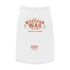 Western Wag Club Pet Tank Top — "Barkin' Tootin'" Western Dog Shirt