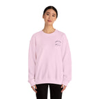 Corner Coffee Puppy Crewneck Sweatshirt — Cute Café Logo Pullover