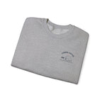 Corner Coffee Puppy Crewneck Sweatshirt — Cute Café Logo Pullover