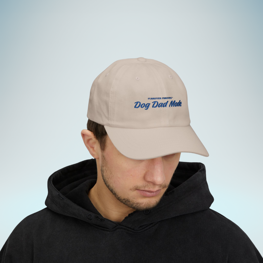 Dog Dad Mode Embroidered Cap
