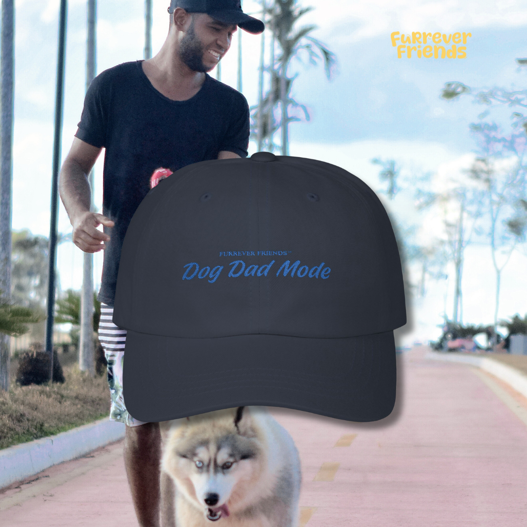 Dog Dad Mode Embroidered Cap