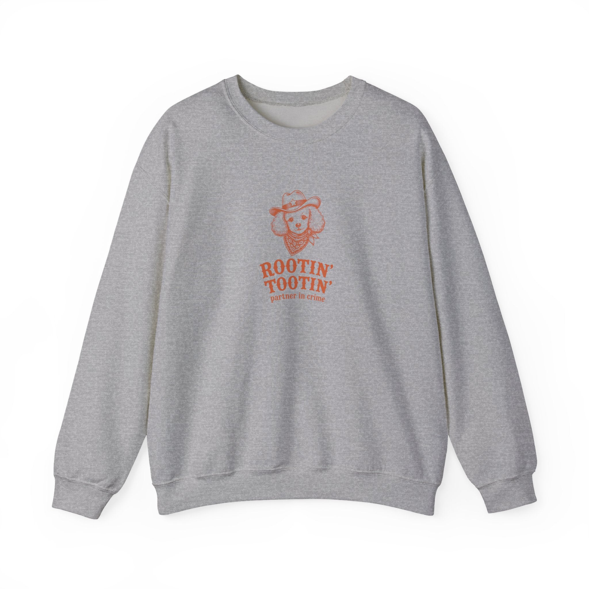 Crewneck Sweatshirt — "Rootin' Tootin'" Western Wag Club Dog Pullover