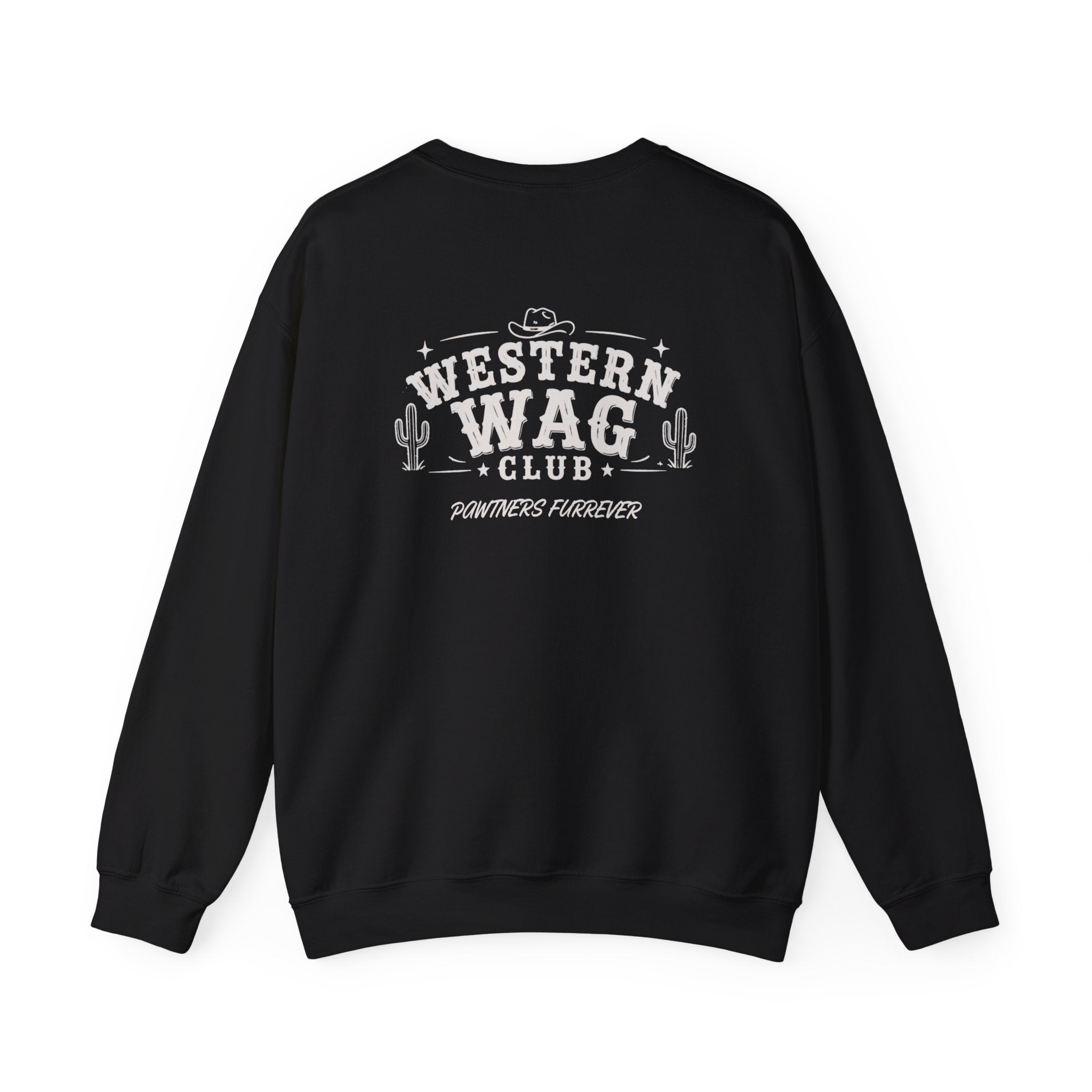 Crewneck Sweatshirt — "Rootin' Tootin'" Western Wag Club Dog Pullover