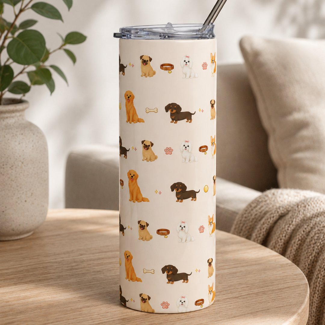 Furrever Friends Stainless Steel Tumbler, 20oz