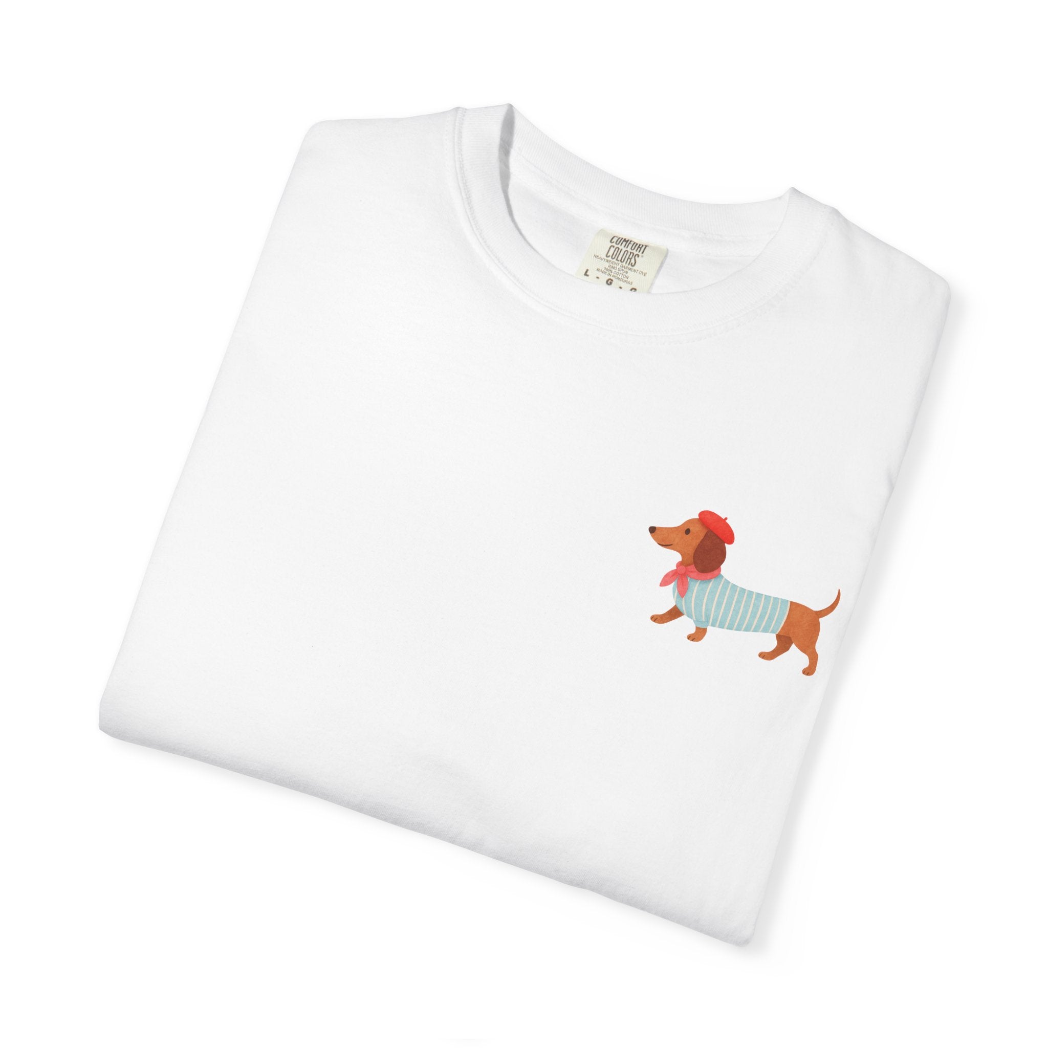 Bon Puppetit Parisian Pup  Tee