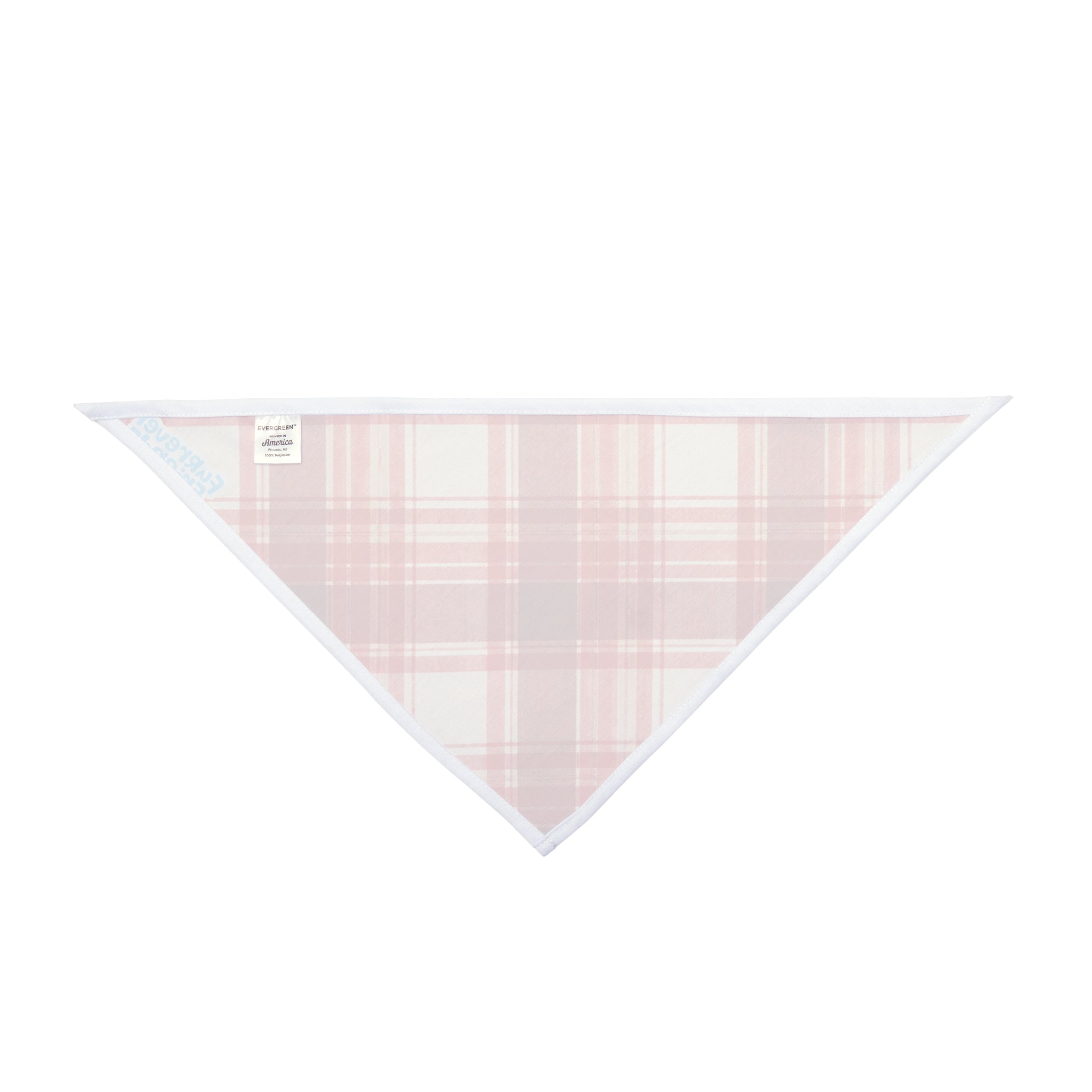 Red Plaid Pet Bandana — Cozy Holiday Plaid Dog & Cat Scarf