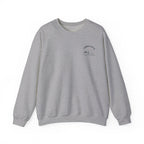 Corner Coffee Puppy Crewneck Sweatshirt — Cute Café Logo Pullover