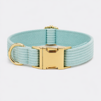 Lake Green Corduroy Collar & Leash
