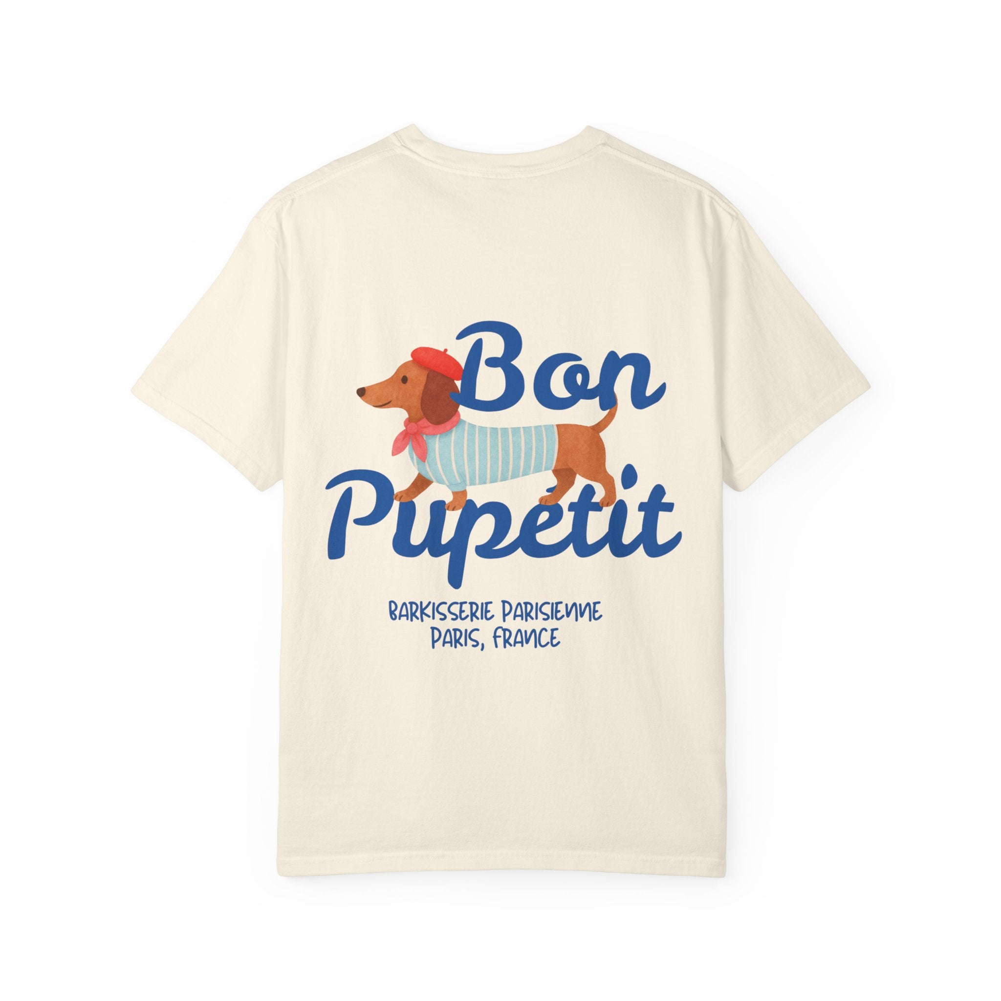 Bon Puppetit Parisian Pup  Tee