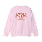 Crewneck Sweatshirt — "Rootin' Tootin'" Western Wag Club Dog Pullover