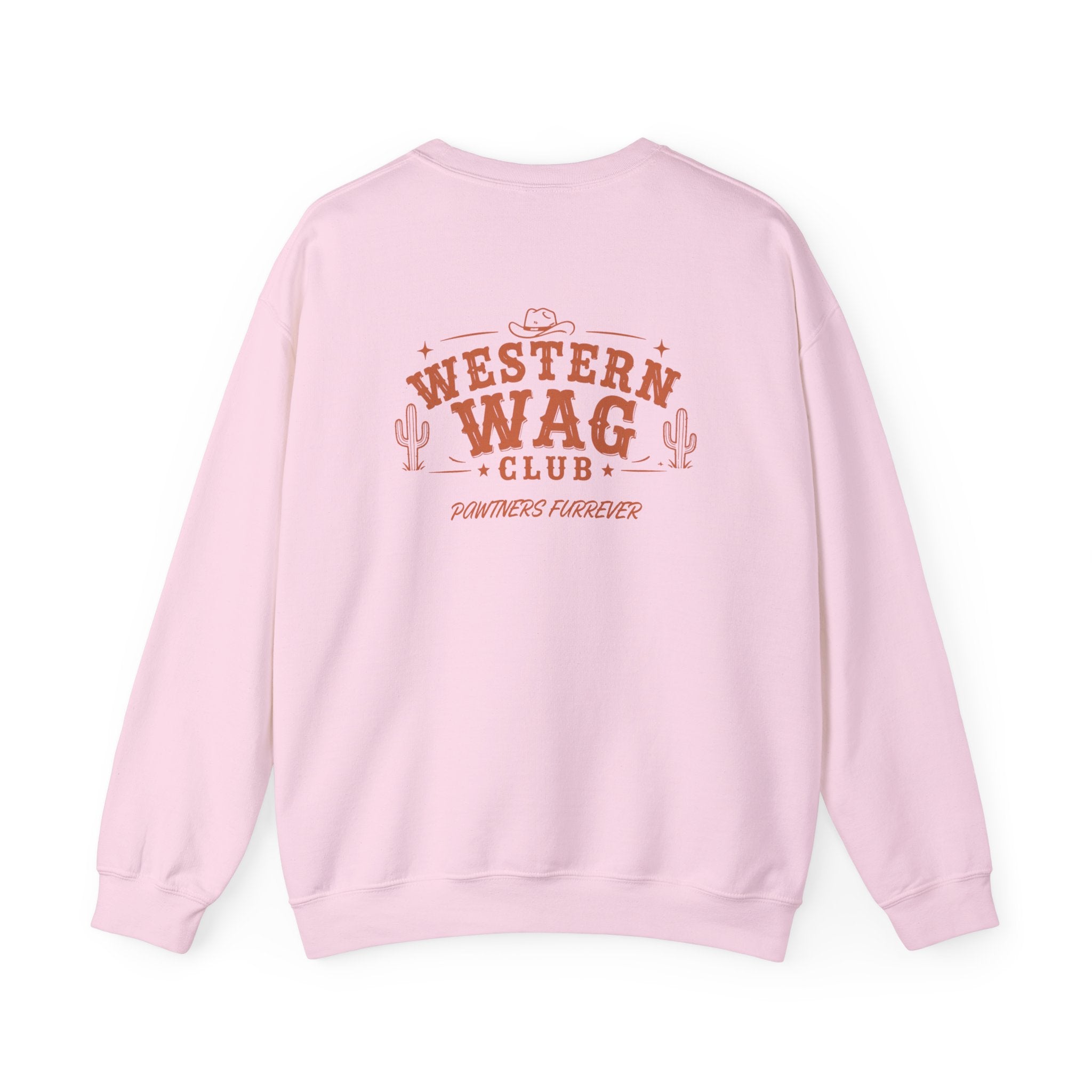 Crewneck Sweatshirt — "Rootin' Tootin'" Western Wag Club Dog Pullover