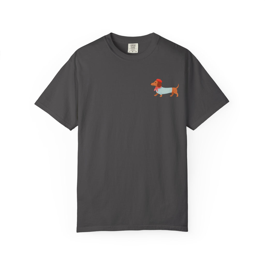 Bon Puppetit Parisian Pup  Tee