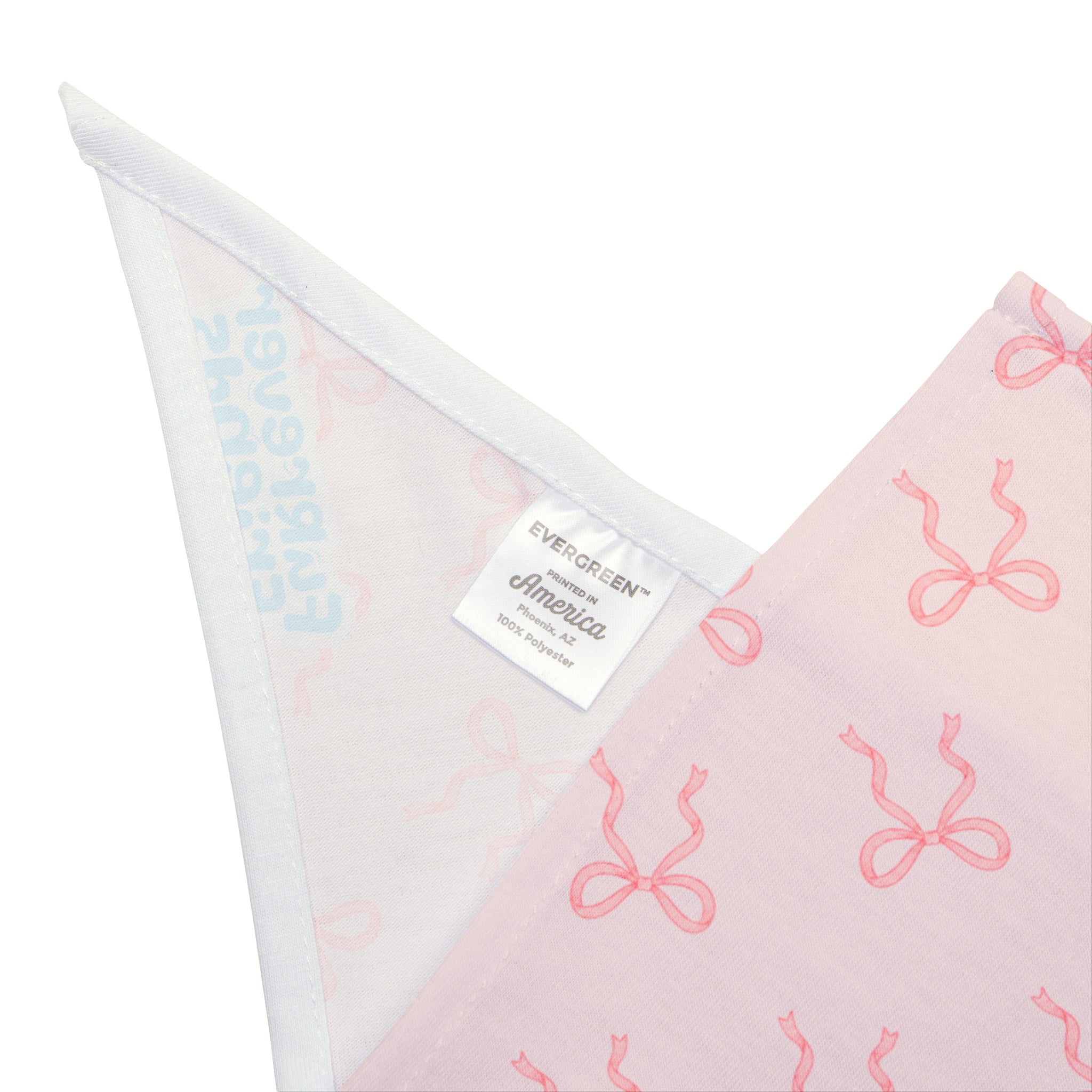 Pink Bow Pet Bandana - Cute Dog & Cat Scarf for Puppies, Grooming, Photo Props