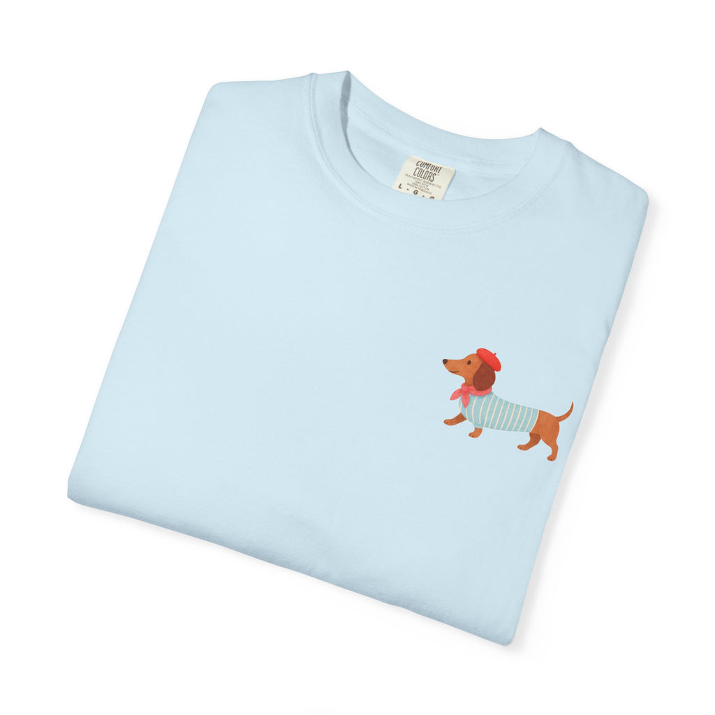 Bon Puppetit Parisian Pup  Tee