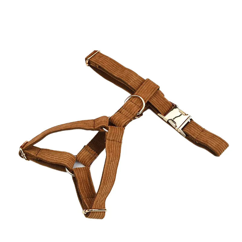 Caramel Corduroy Harness