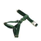 Forest Green Velvet Harness