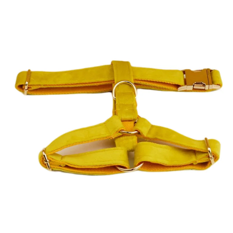 Mustard Velvet Harness