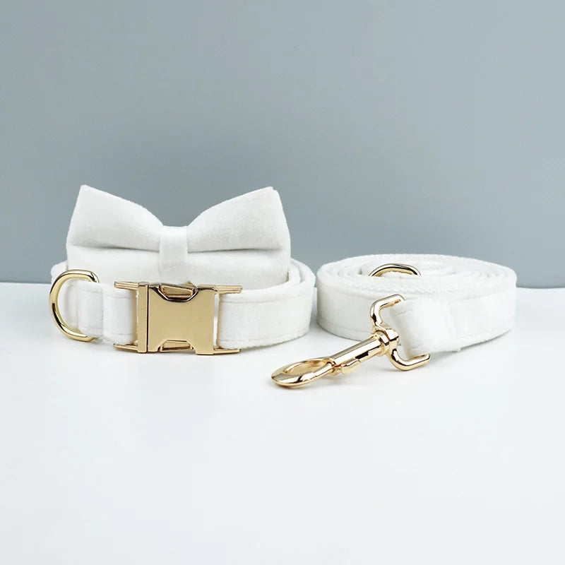 Snow White Velvet Collar
