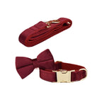 Red Wine Velvet Walk Set