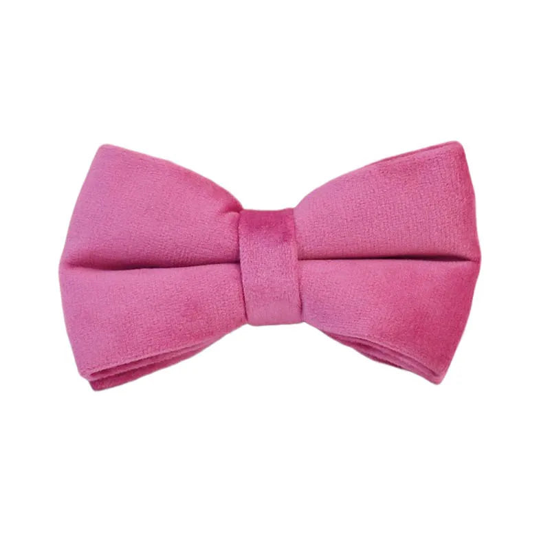 Raspberry Pink Velvet Collar & Leash