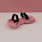 Blush Velvet Collar & Leash