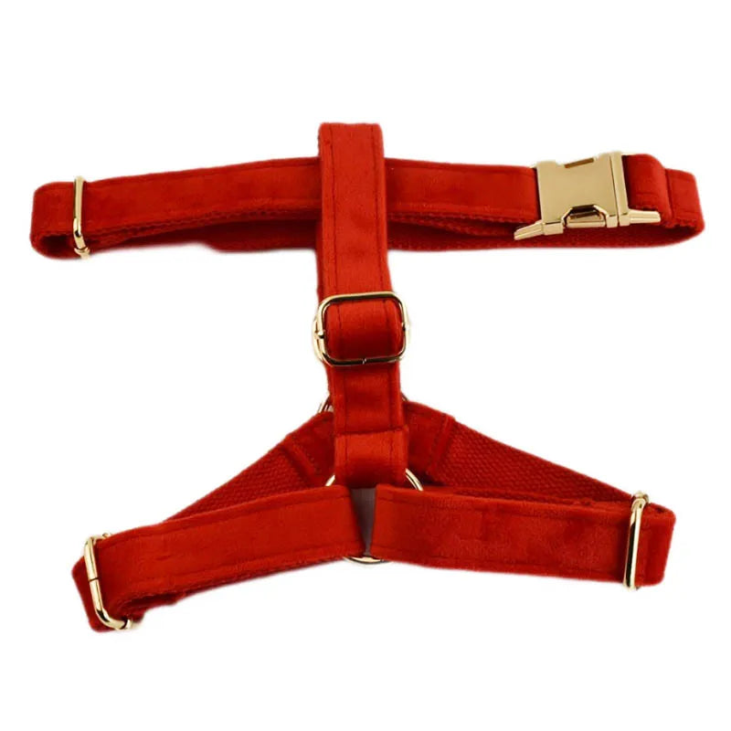 Ruby Red Velvet Harness