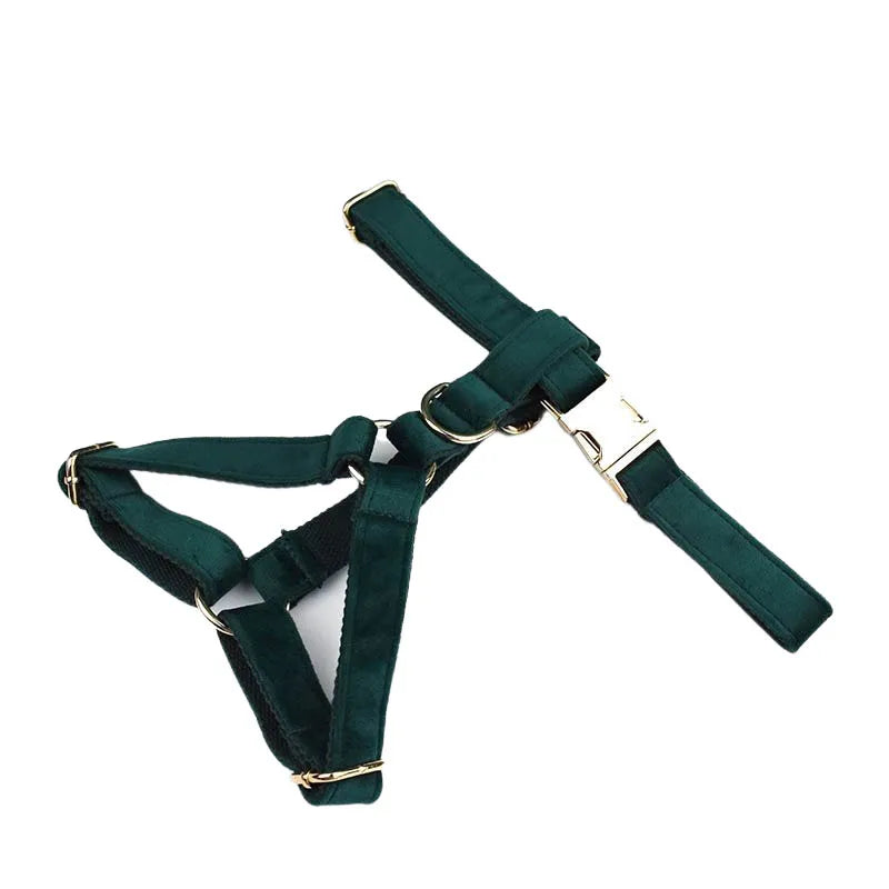 Green Velvet Harness