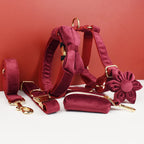 Red Wine Velvet Walk Set