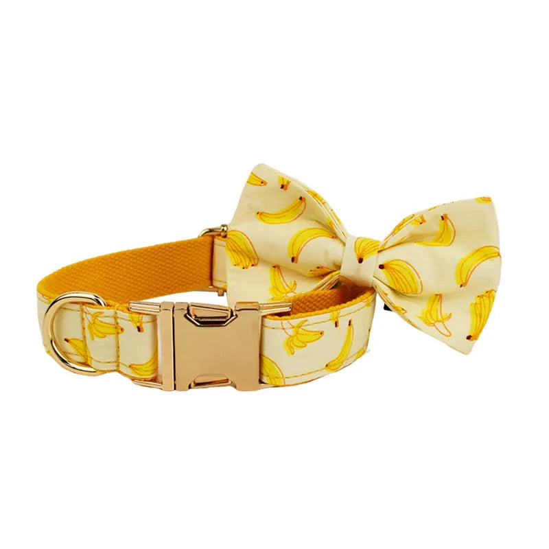 Banana Pop Collar & Leash