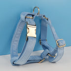 Teal Velvet Harness